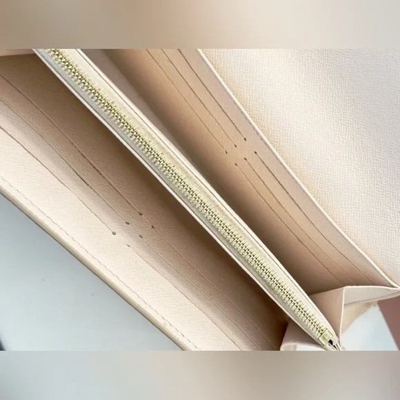 Louis Vuitton Limited Edition Nautical Damier Azur Portefeiulle Sarah Wallet - Picture 6 of 15